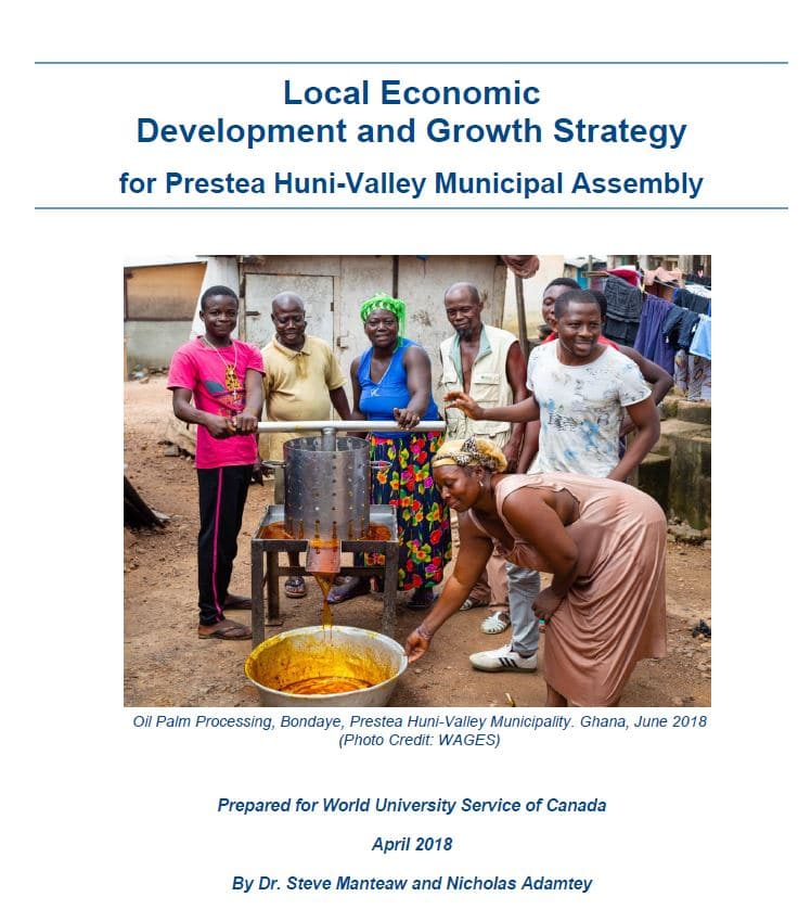 Local Economic Development and Growth Strategy for Prestea Huni-Valley Municipal Assembly