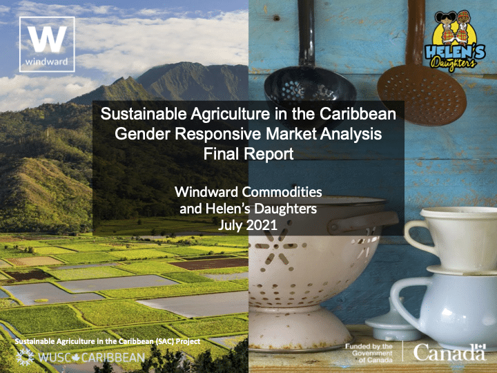 SAC Gender Responsive Market Analysis Final Report July 19, 2021